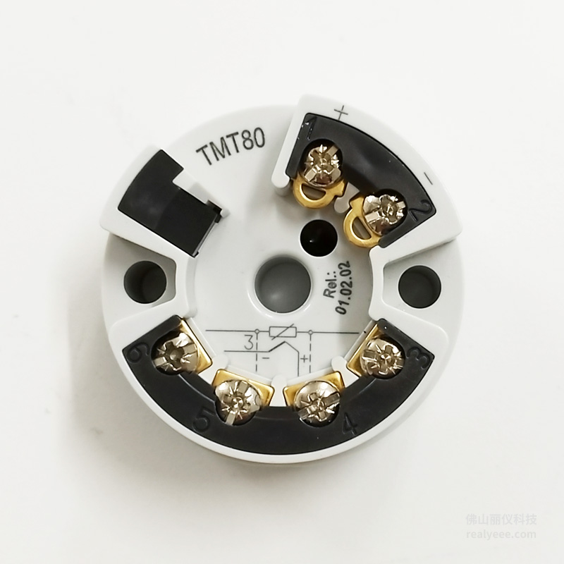 E+H TMT80-AA temperature transmitter complete product front view real photo