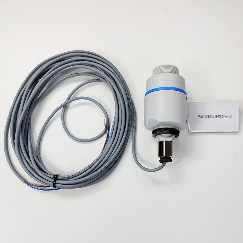 E+H FMR10 radar level meter model label and specification real photo