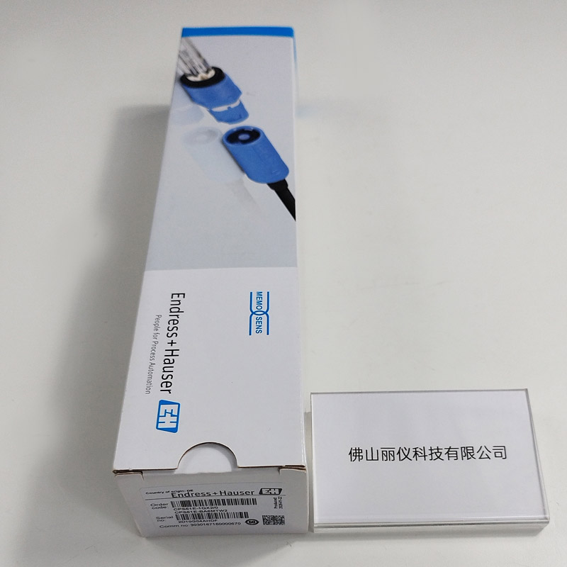E+H CPS61E pH电极 外包装型号标签