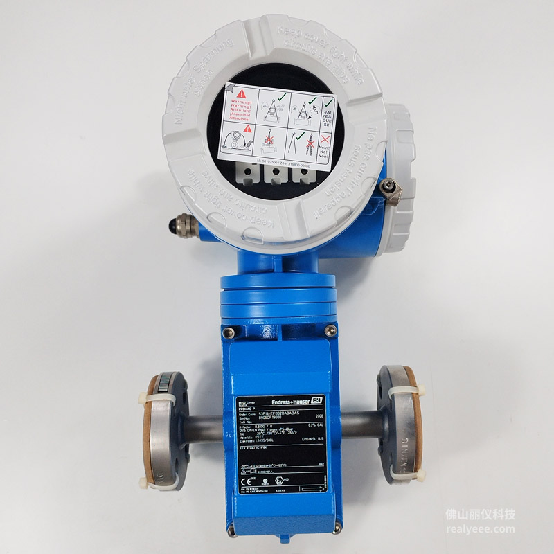 E+H 53P15-EF0B2DA0ABAS 电磁流量计 Promag 53P 一体式铝壳 整体实拍